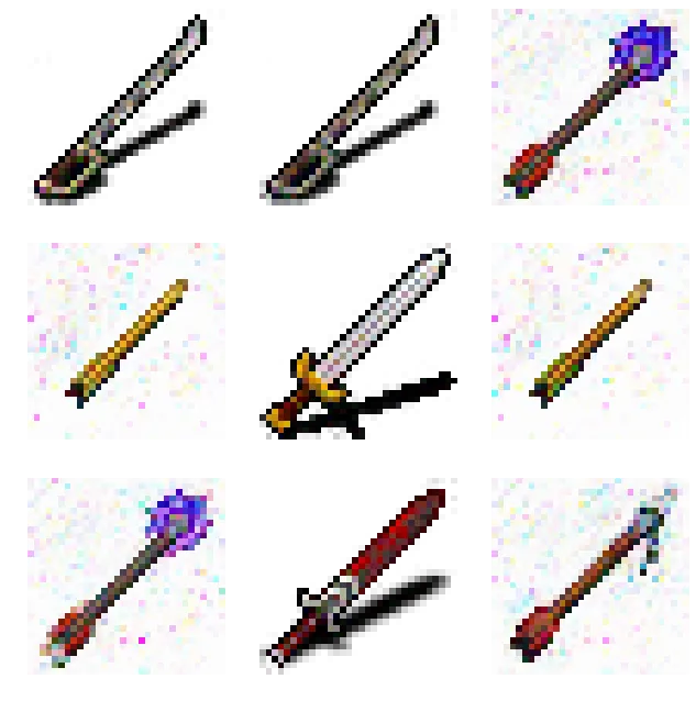 Teaching a GAN to Draw Sprites